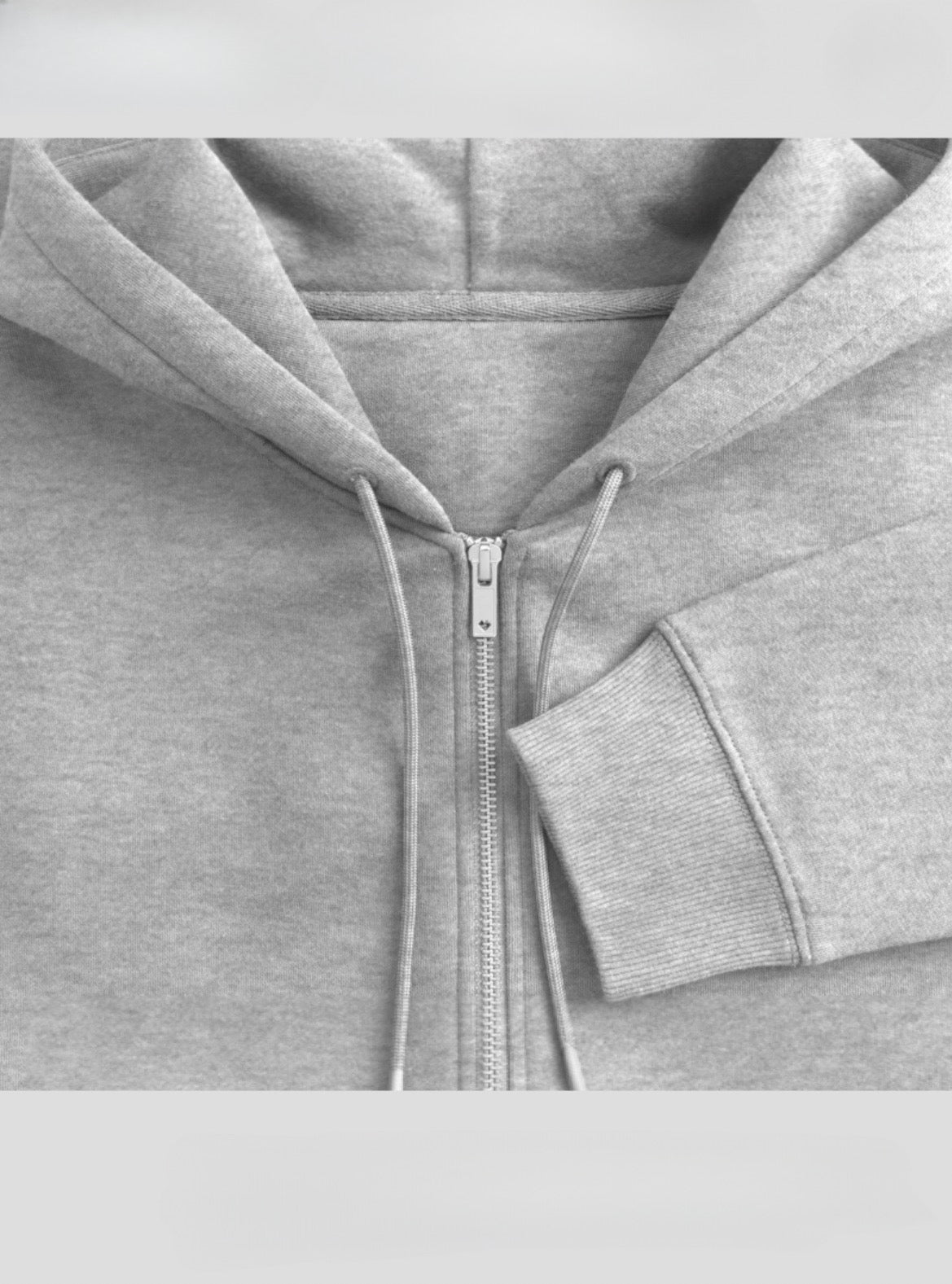 Männer zip Hoddie